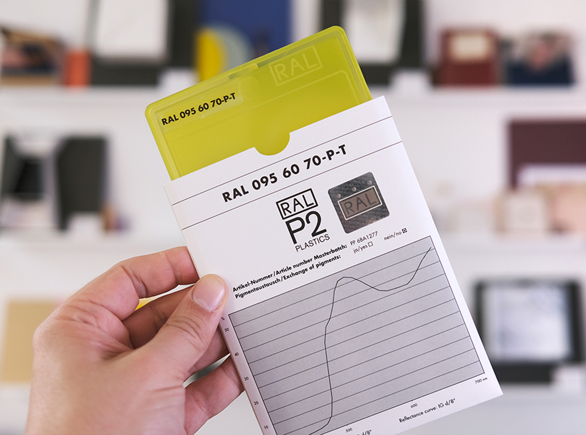 RAL Plastics P2 Transparent Single